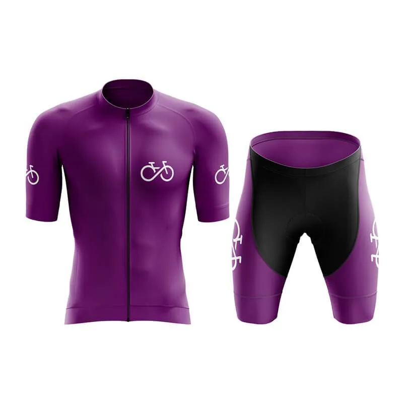 Bike Forever 2.0 Aero Cycling Kit (Purple)