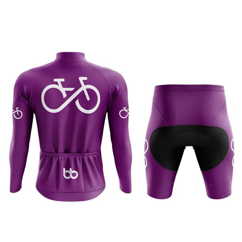 Bike Forever 2.0 Aero Cycling Kit (Purple)