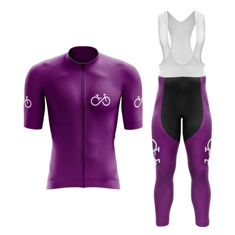 Bike Forever 2.0 Aero Cycling Kit (Purple)