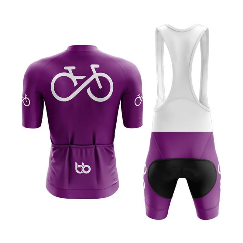 Bike Forever 2.0 Aero Cycling Kit (Purple)