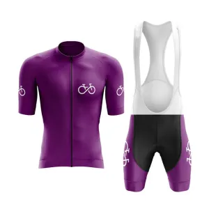 Bike Forever 2.0 Aero Cycling Kit (Purple)