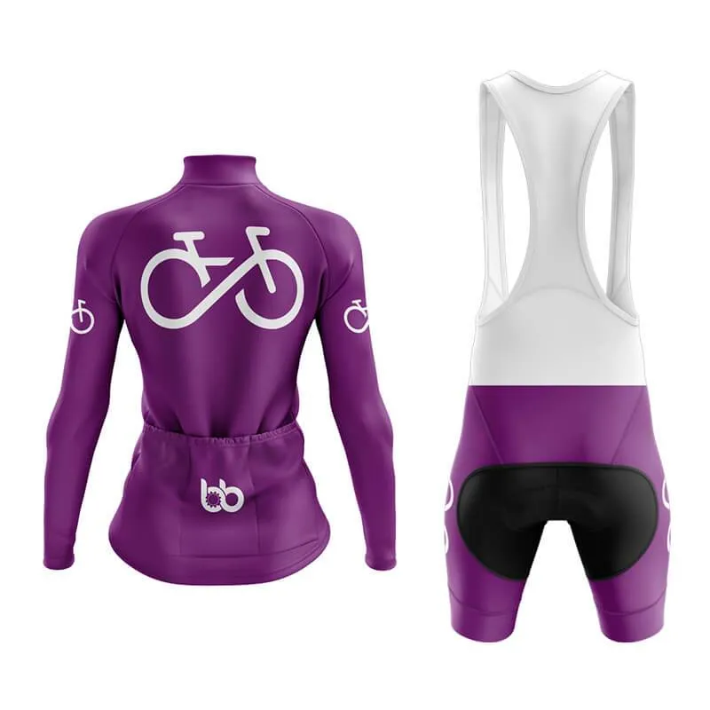 Bike Forever 2.0 Aero Cycling Kit (Purple)