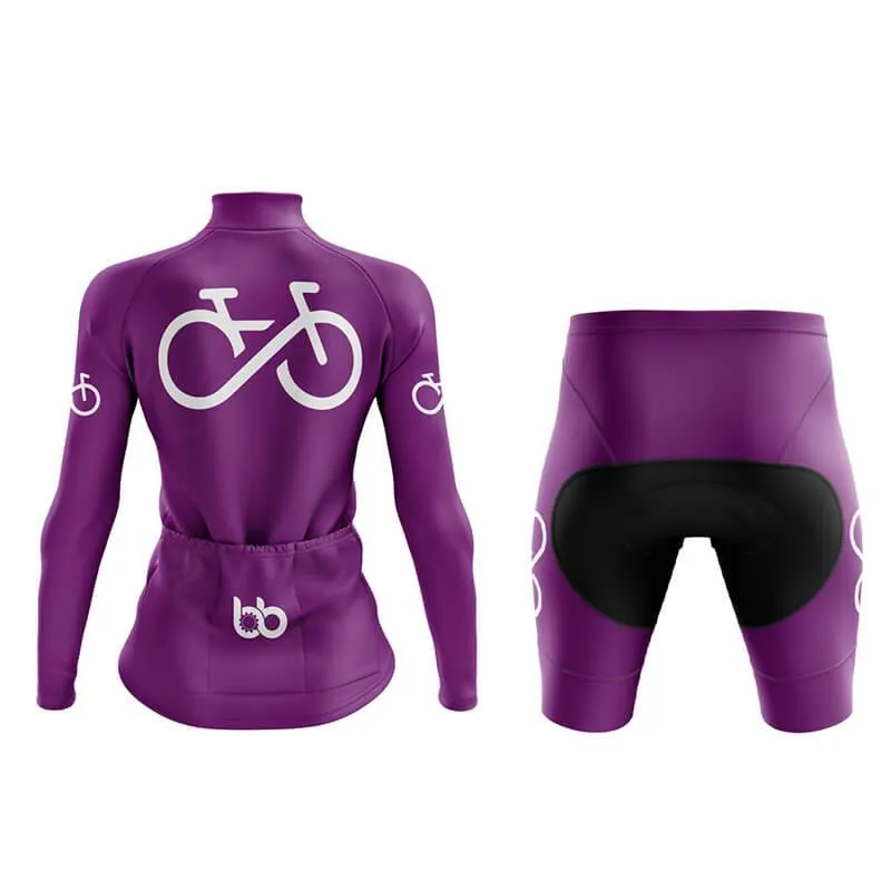 Bike Forever 2.0 Aero Cycling Kit (Purple)