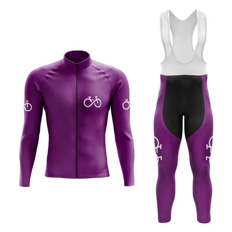 Bike Forever 2.0 Aero Cycling Kit (Purple)