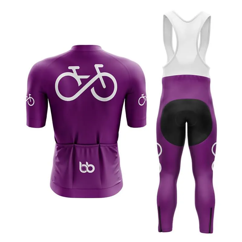 Bike Forever 2.0 Aero Cycling Kit (Purple)