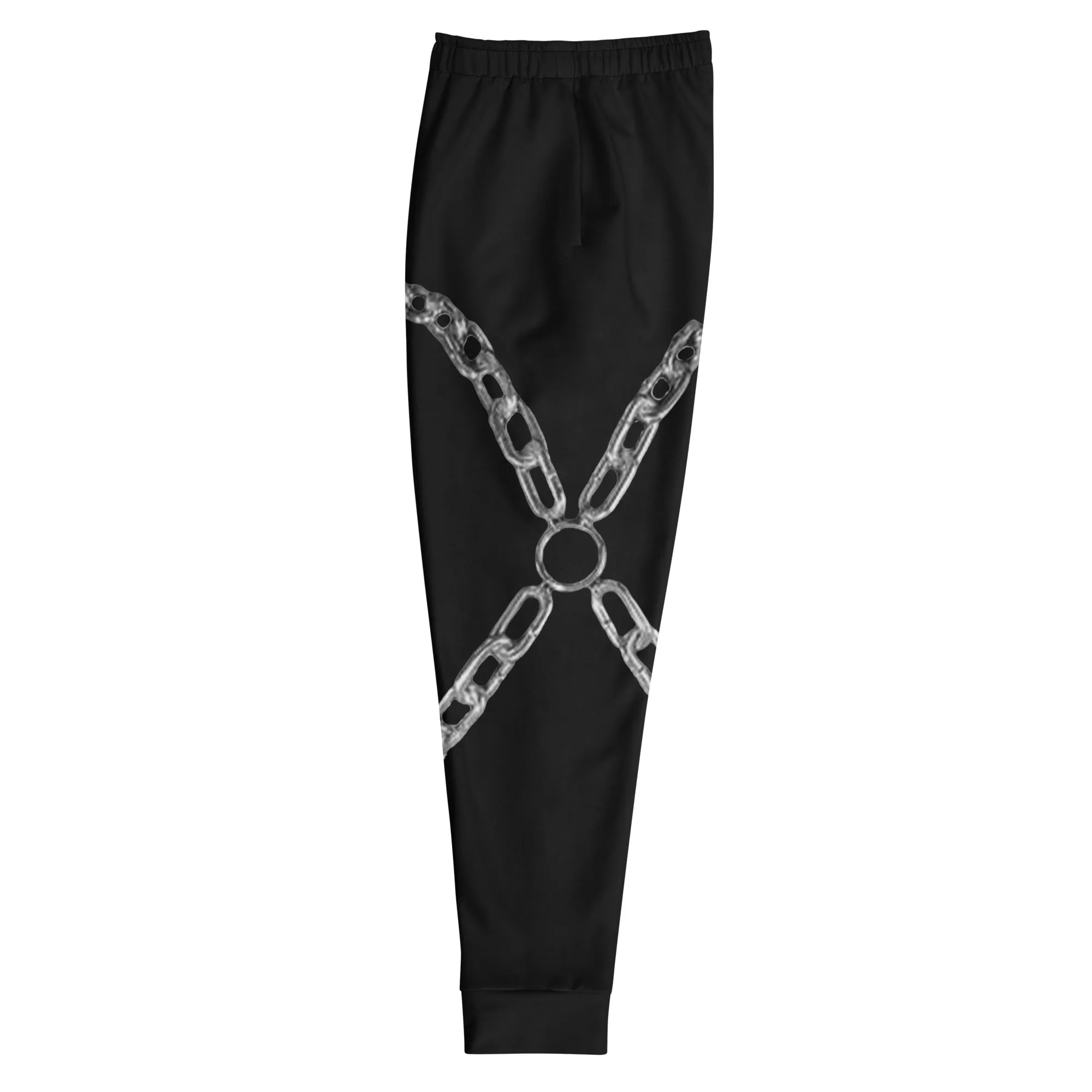 Black Chain Sweatpants