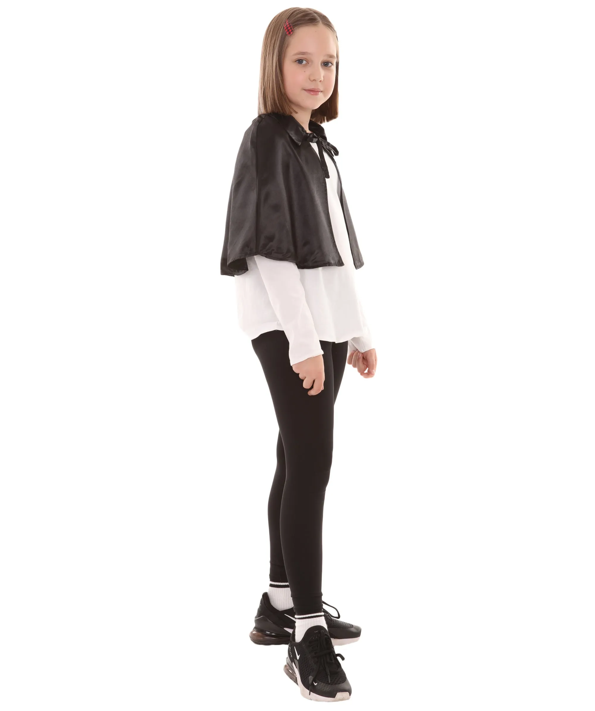 Black Halloween Costume | Child's Vampire Cape