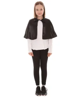 Black Halloween Costume | Child's Vampire Cape