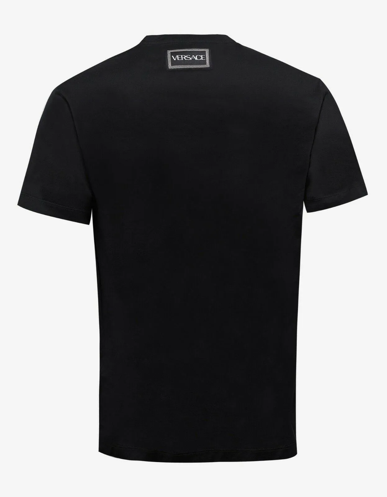 Black Neon Logo Print T-Shirt