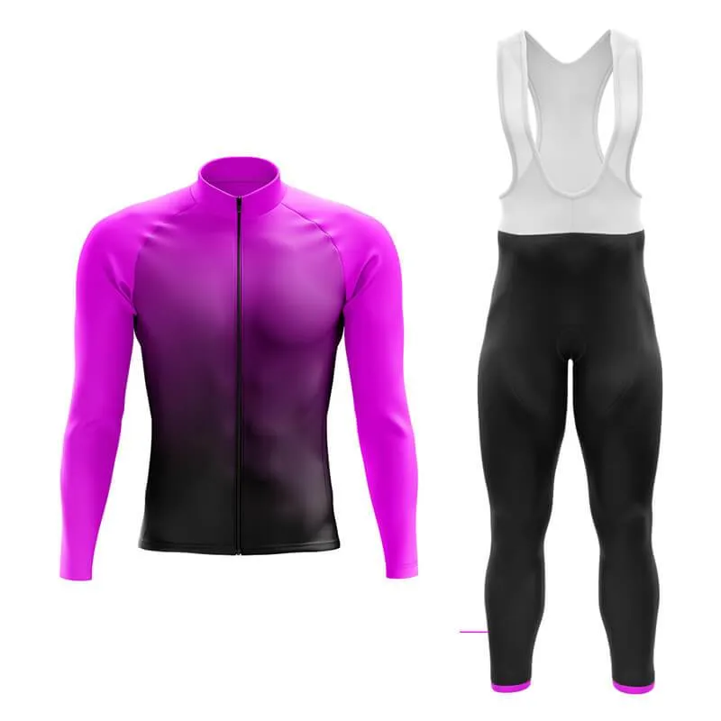 Black to Violet Aero Cycling Kit