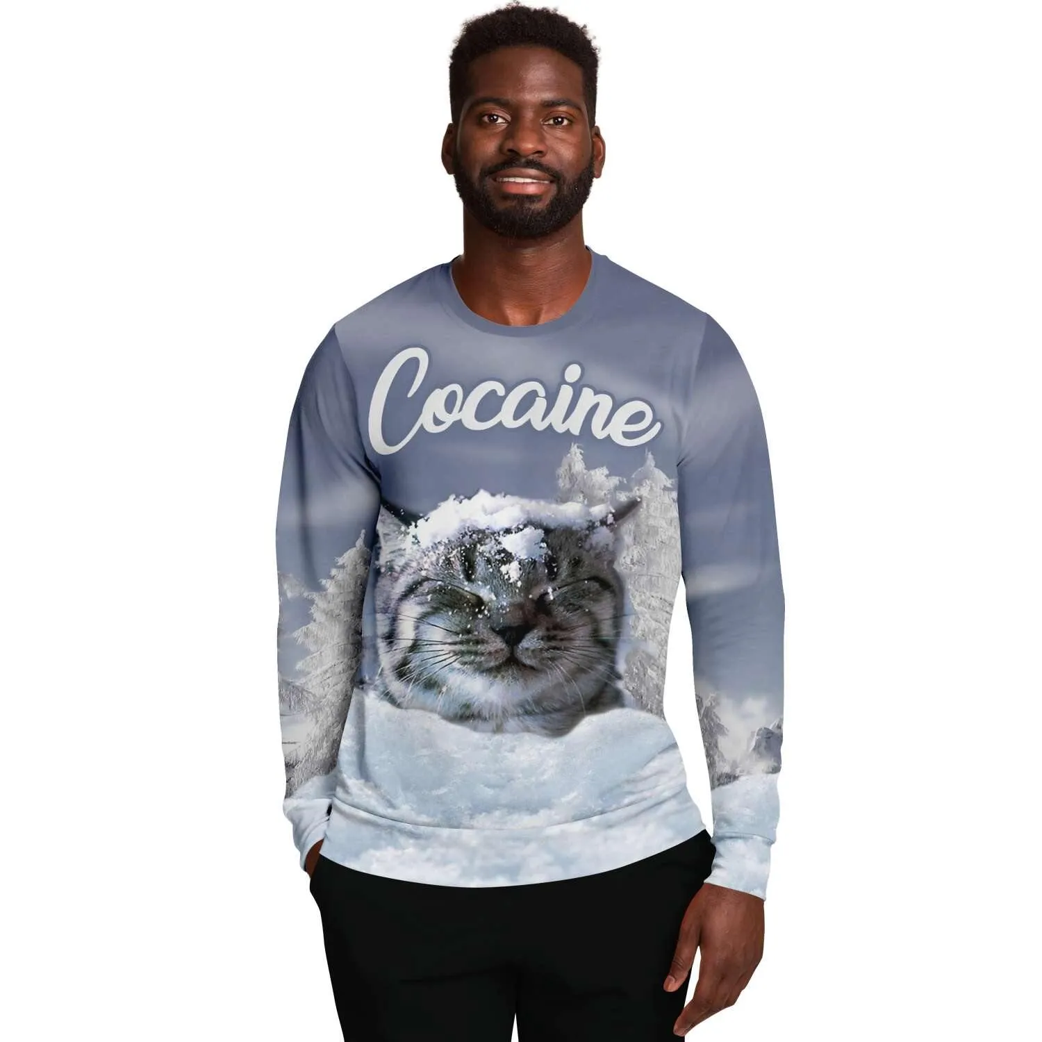 Blow Cat 3D Unisex Sweater