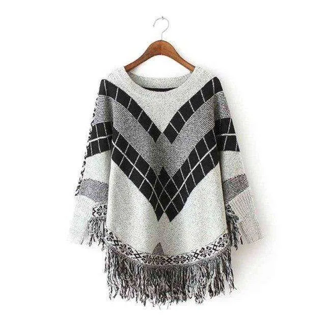 BohoChic Chevron Season Sweater