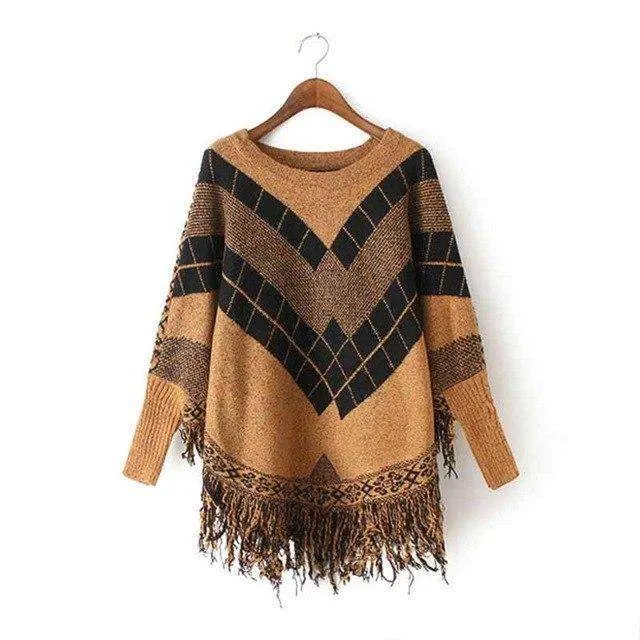 BohoChic Chevron Season Sweater