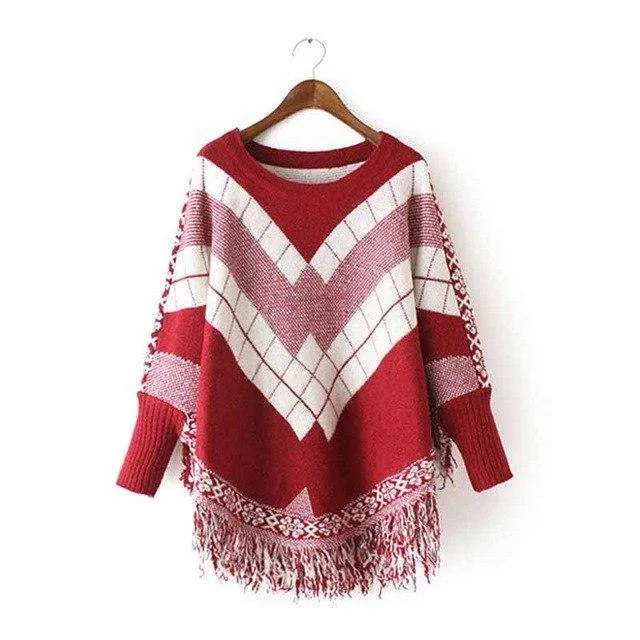 BohoChic Chevron Season Sweater