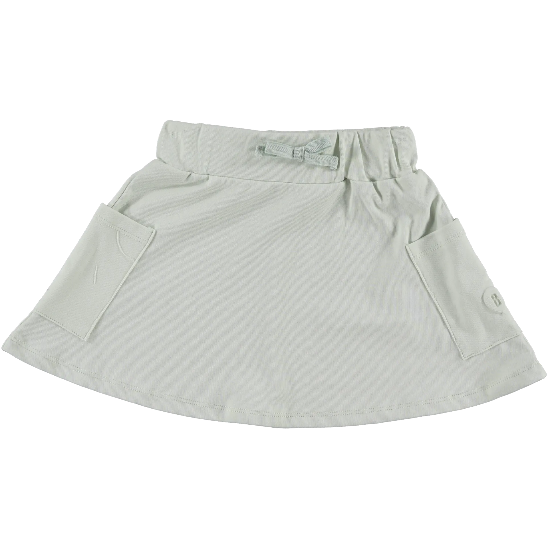 Bonjoy Mint Cotton Pocket Skirt