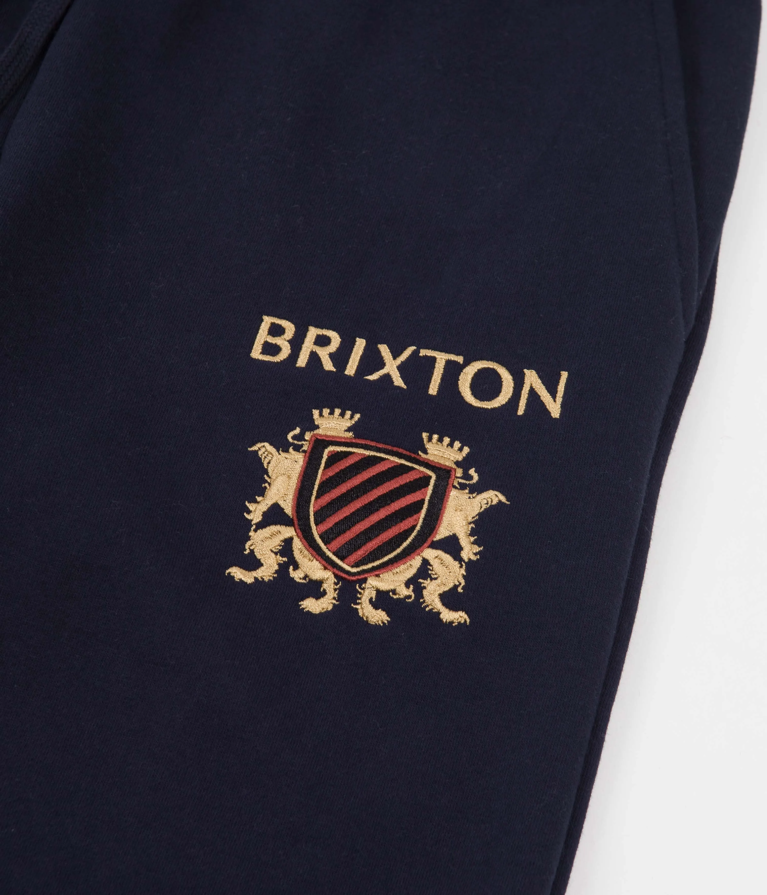 Brixton Lion Crest Jogger - Navy