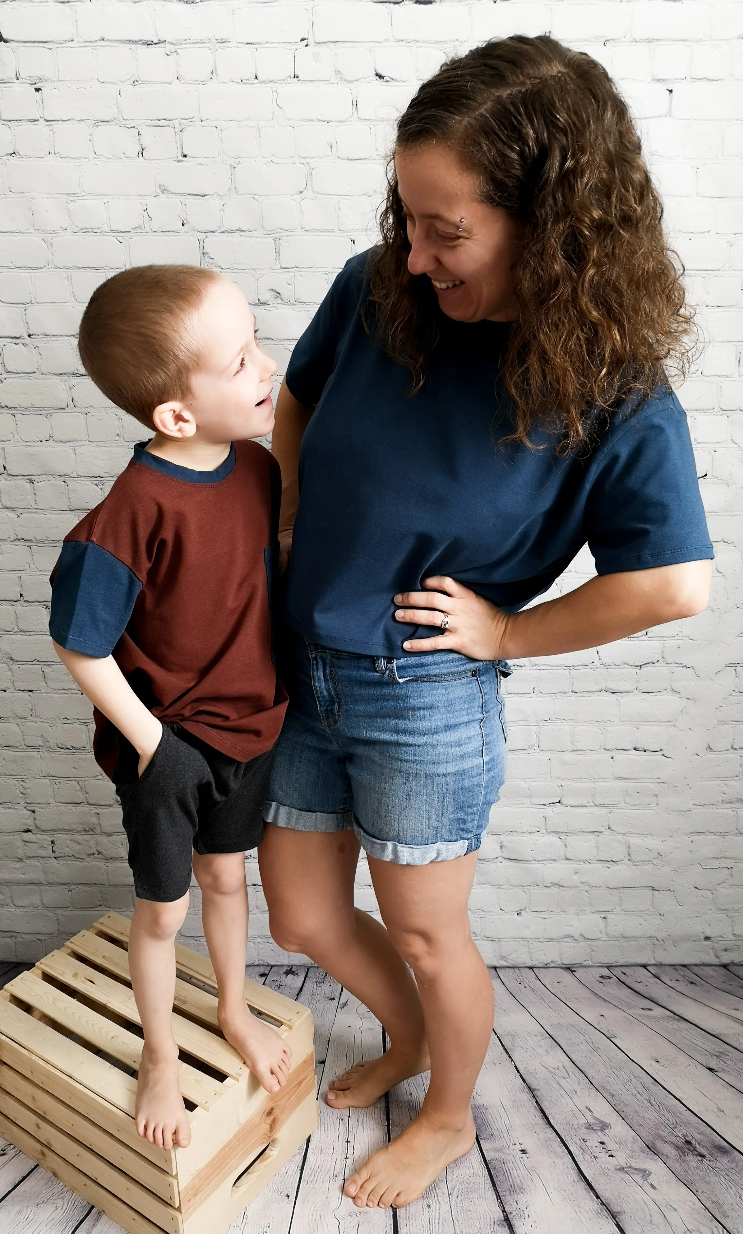 Bundle Denali Oversized Pocket Tee and Dress Digital Sewing Pattern