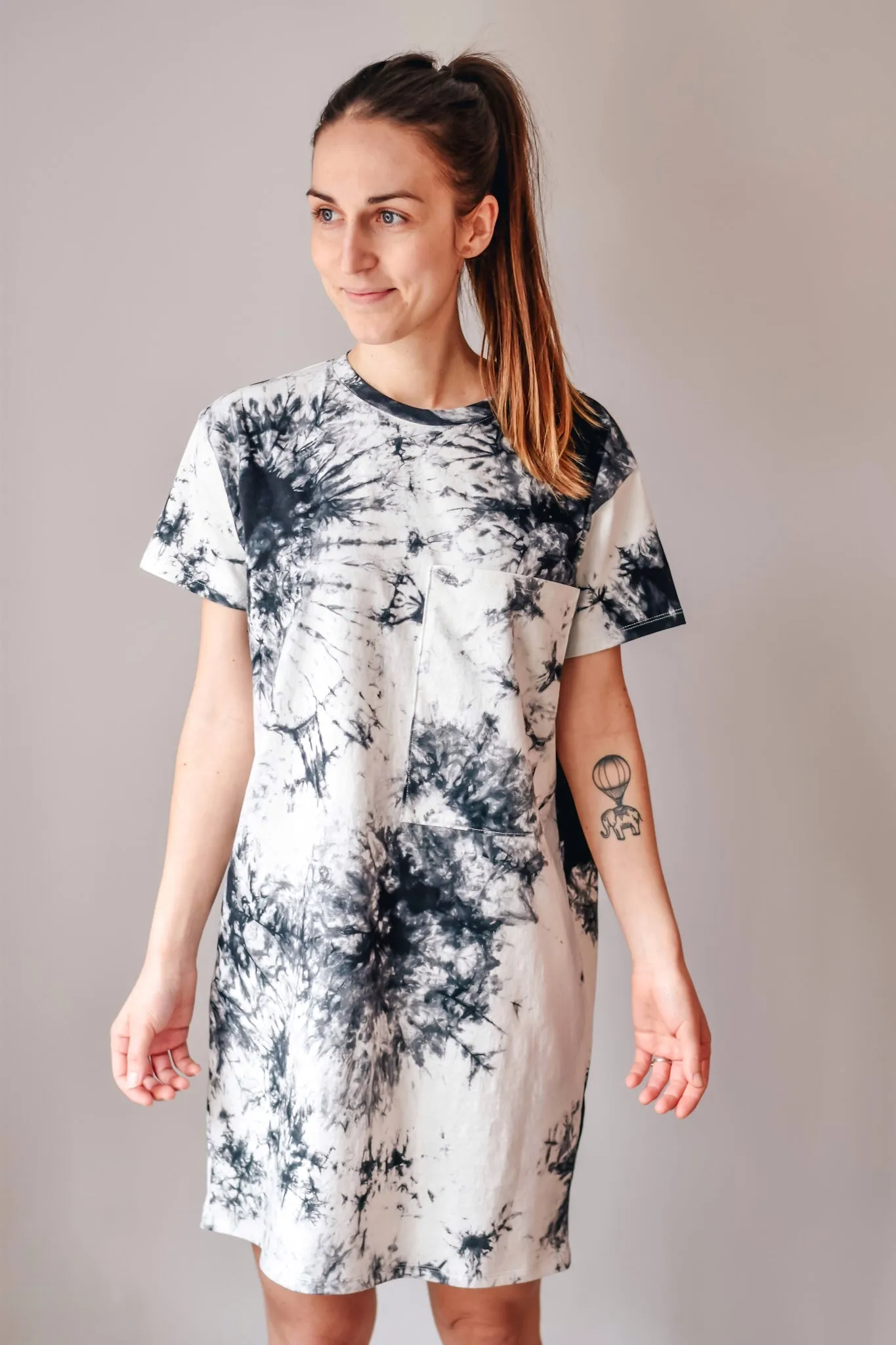 Bundle Denali Oversized Pocket Tee and Dress Digital Sewing Pattern