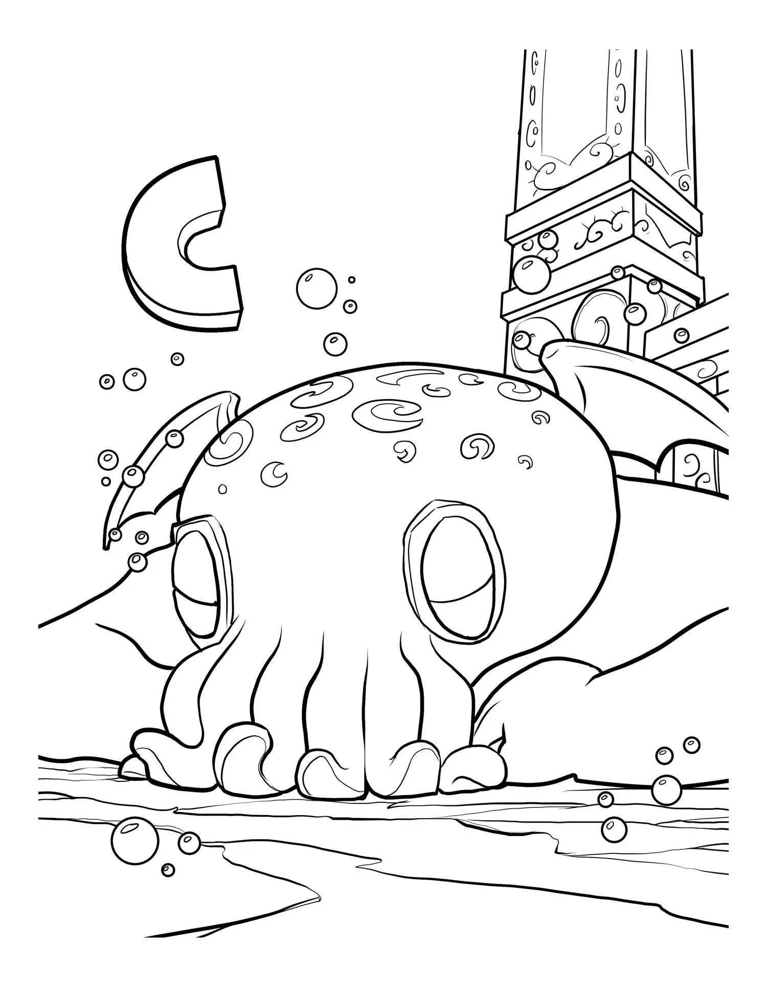 C is for Cthulhu Coloring Book