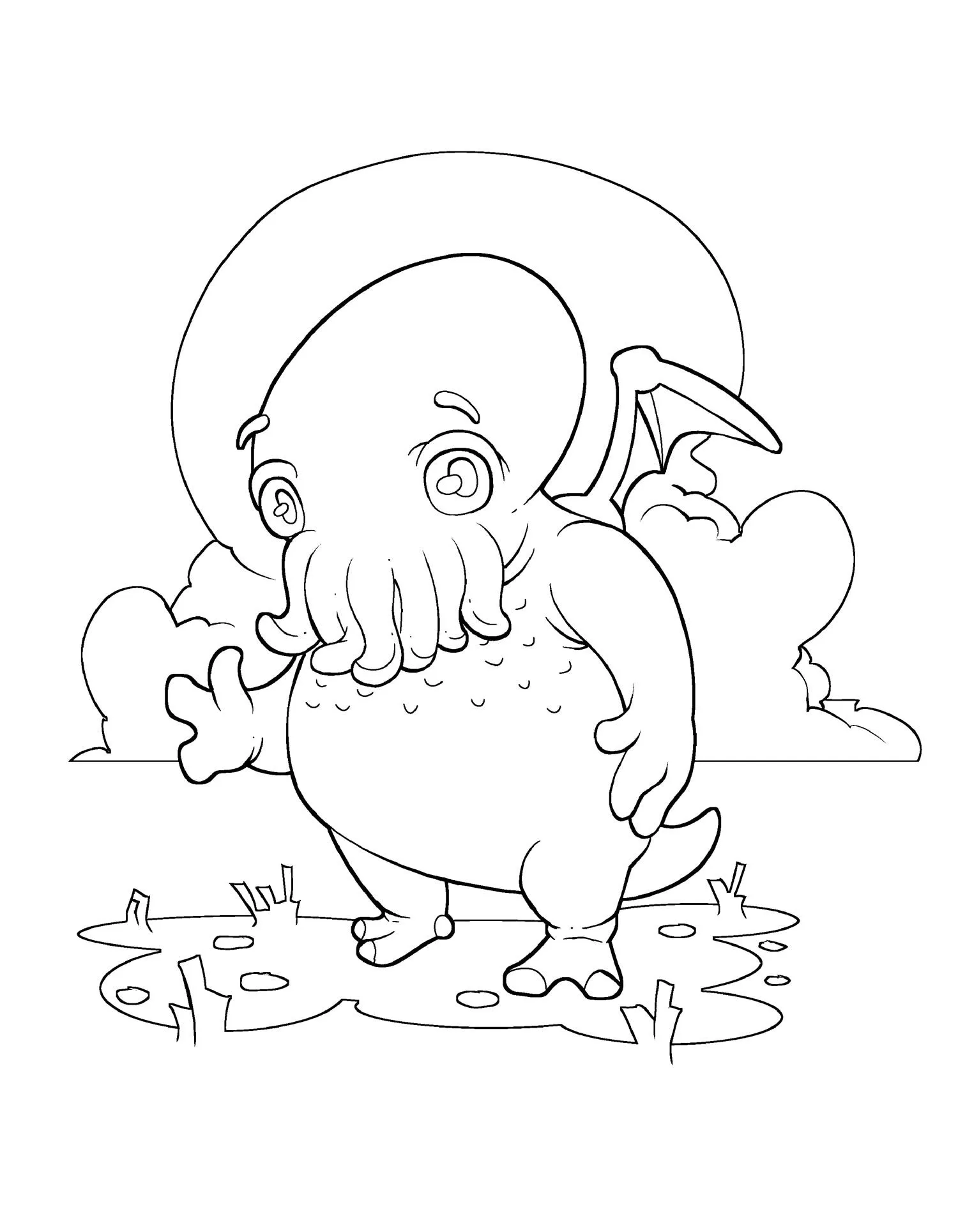 C is for Cthulhu Coloring Book