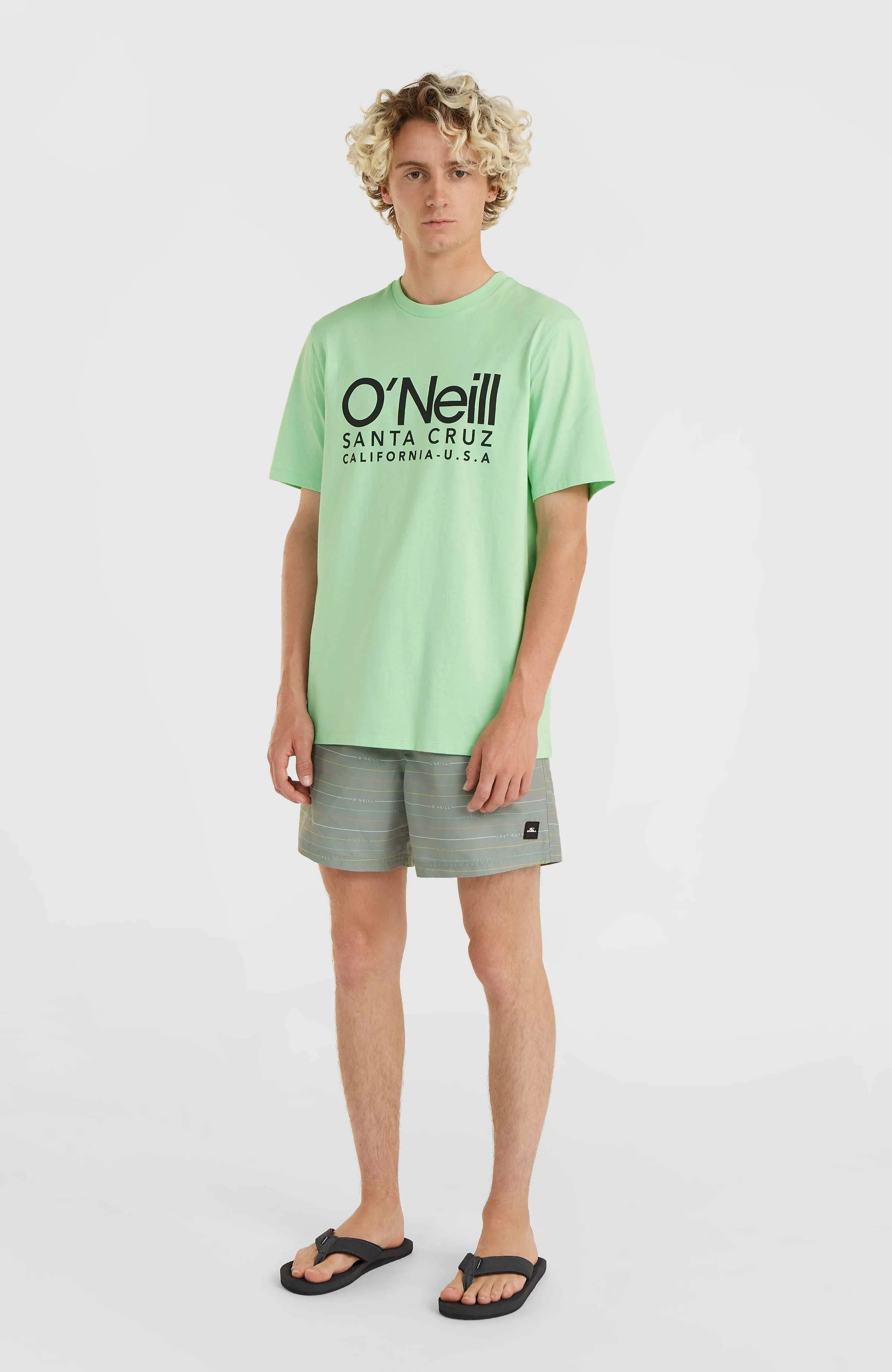 Cali Original T-Shirt | Neon Green