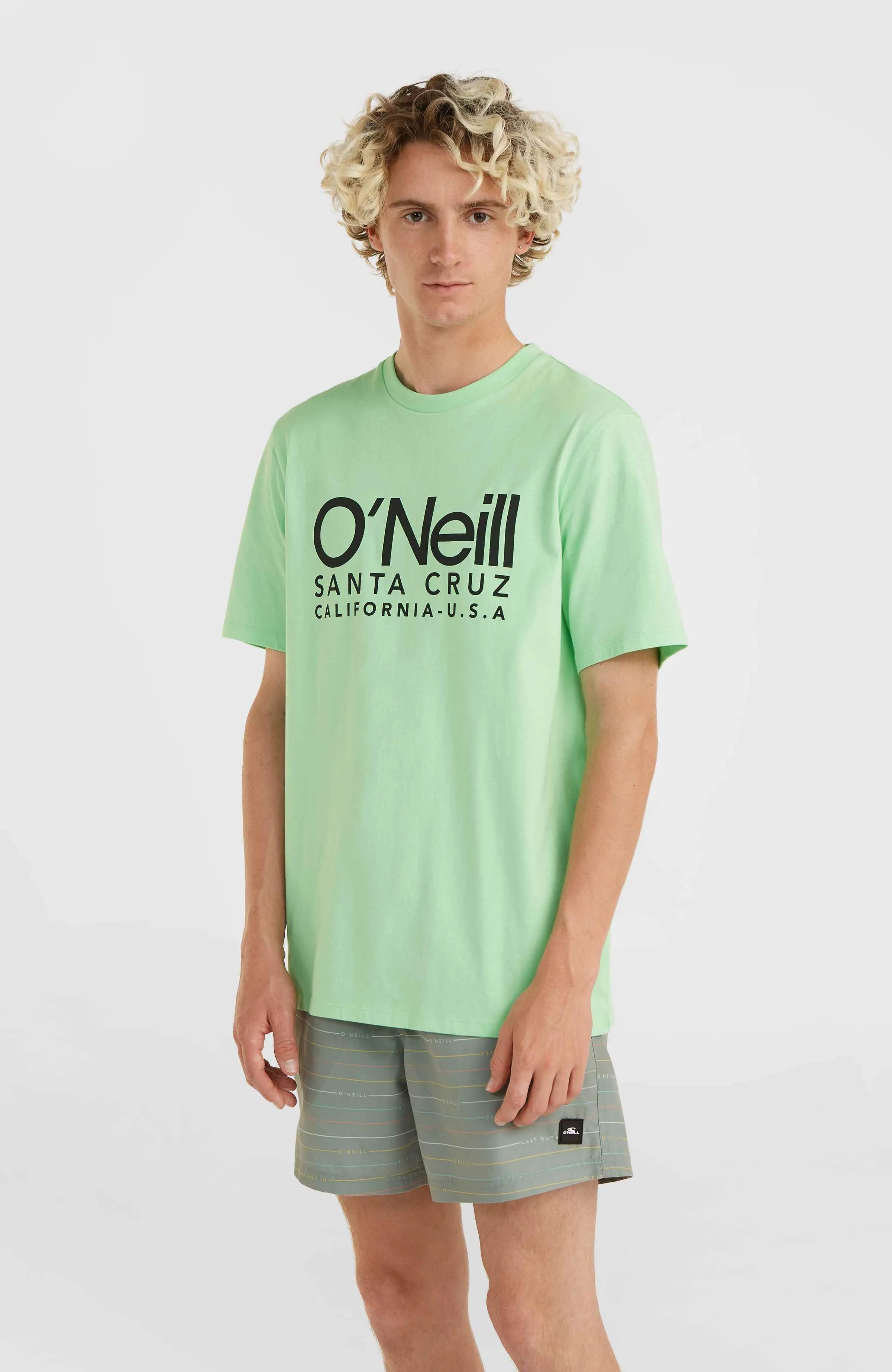 Cali Original T-Shirt | Neon Green