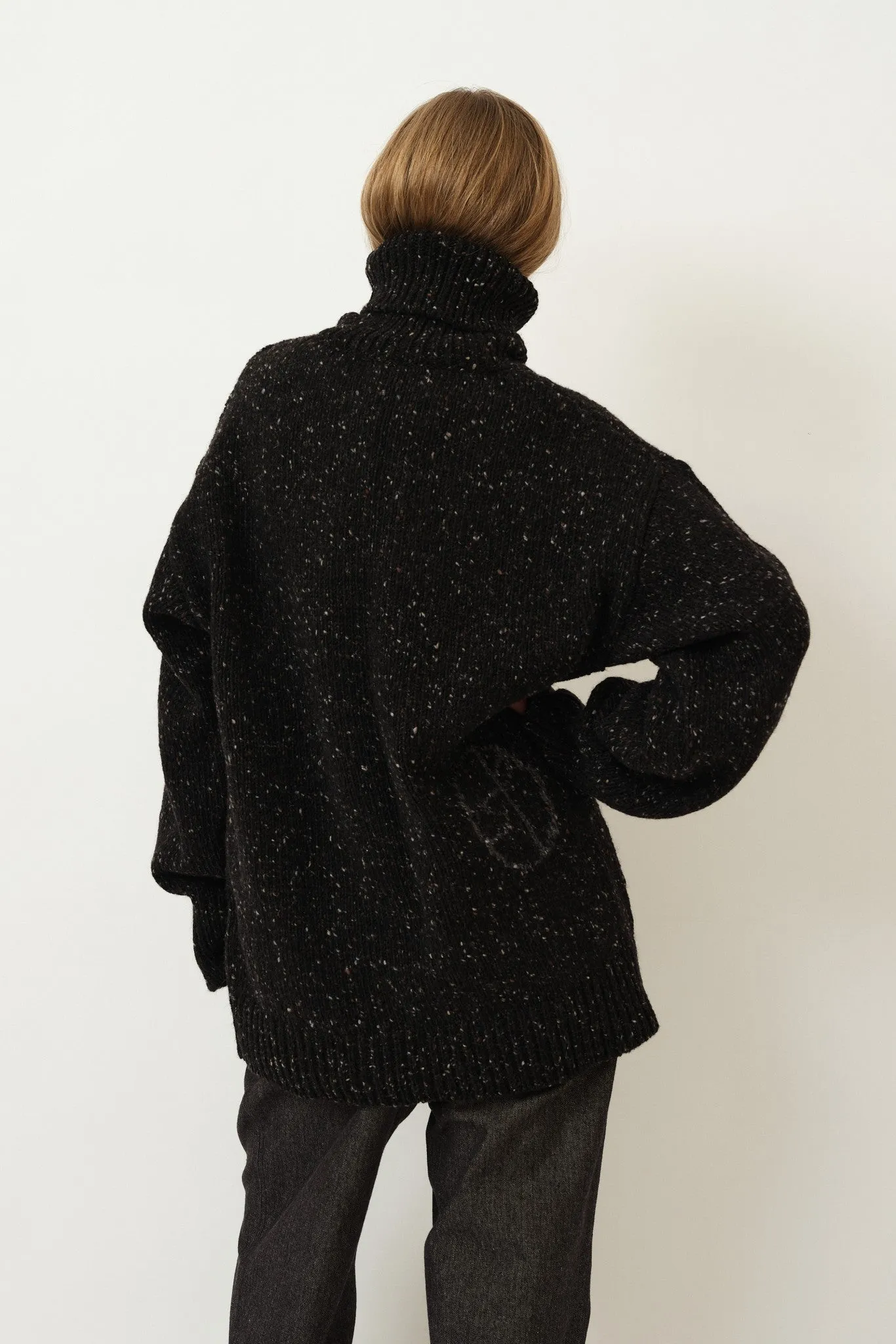 Camilla Sweater — Dark Grey Melange