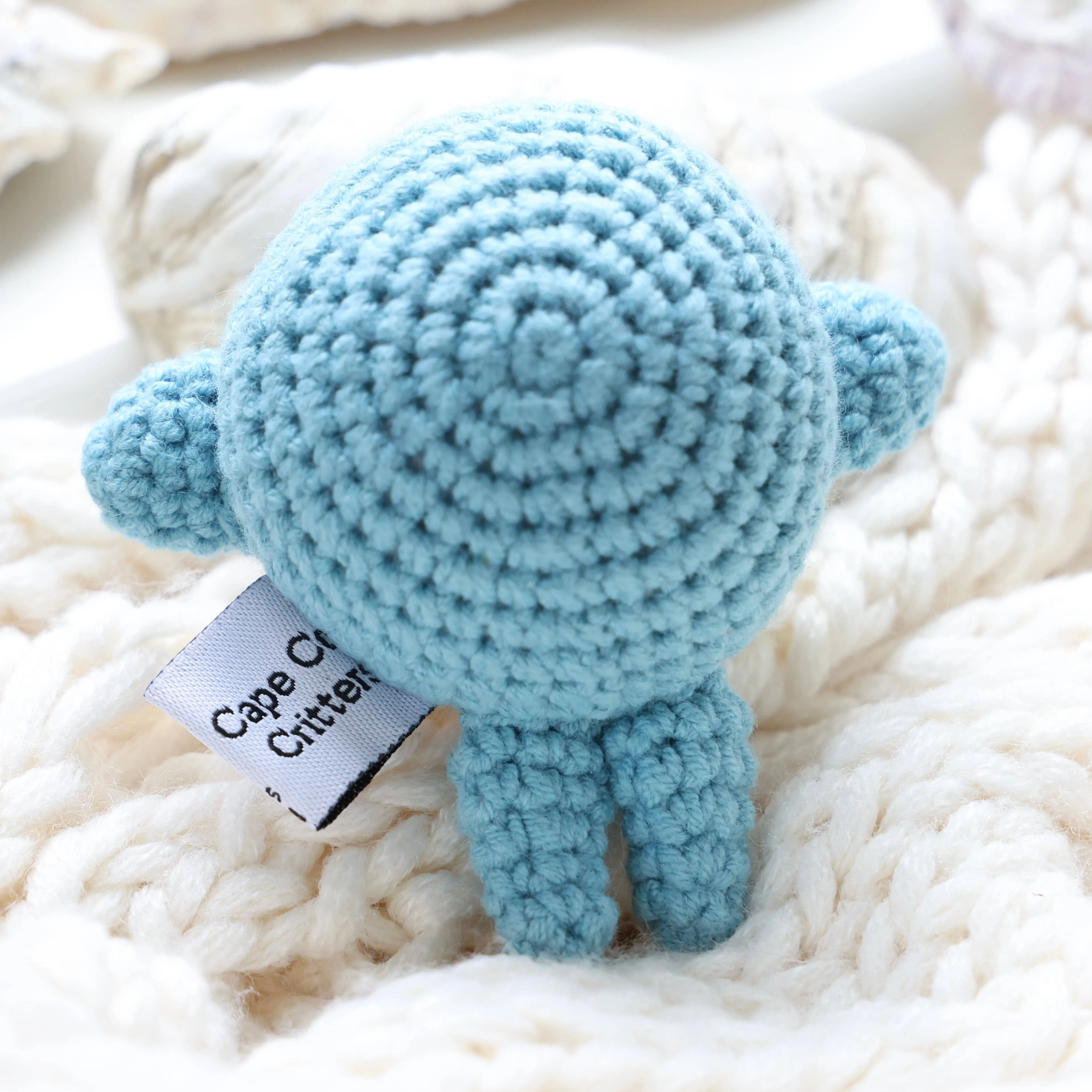 Cape Cod Critters USA handmade Crochet Sea Animals: Whale