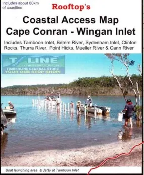 Cape Conran-Wingan Inlet Coastal Access Map (1st Edition) by Rooftop Maps