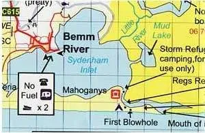 Cape Conran-Wingan Inlet Coastal Access Map (1st Edition) by Rooftop Maps