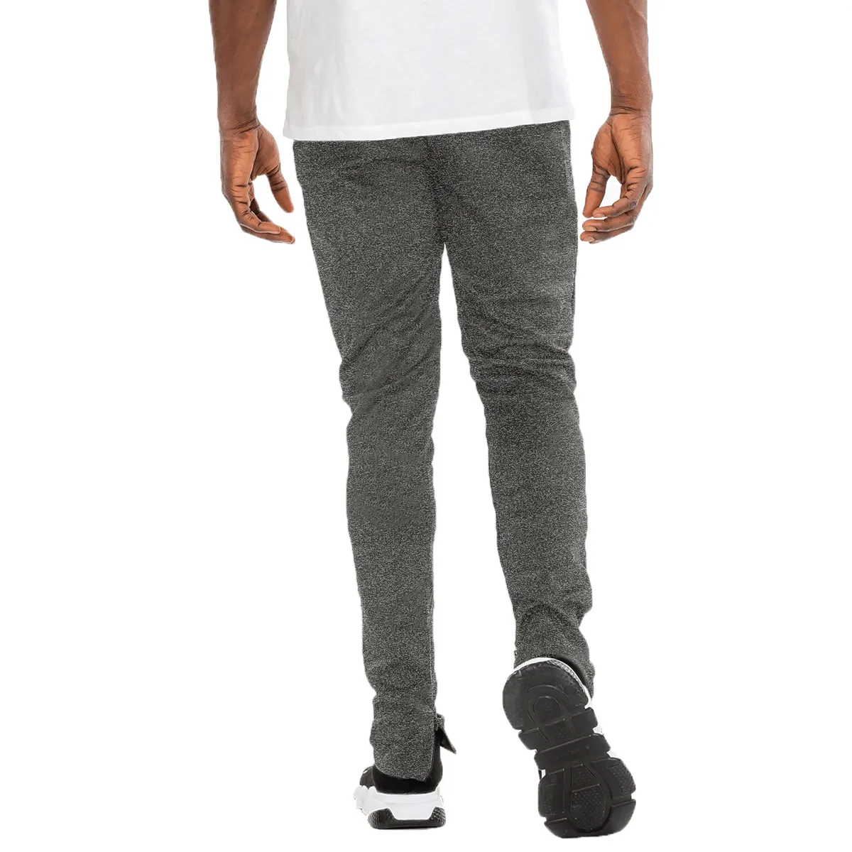 Charcoal Solid Track Pant