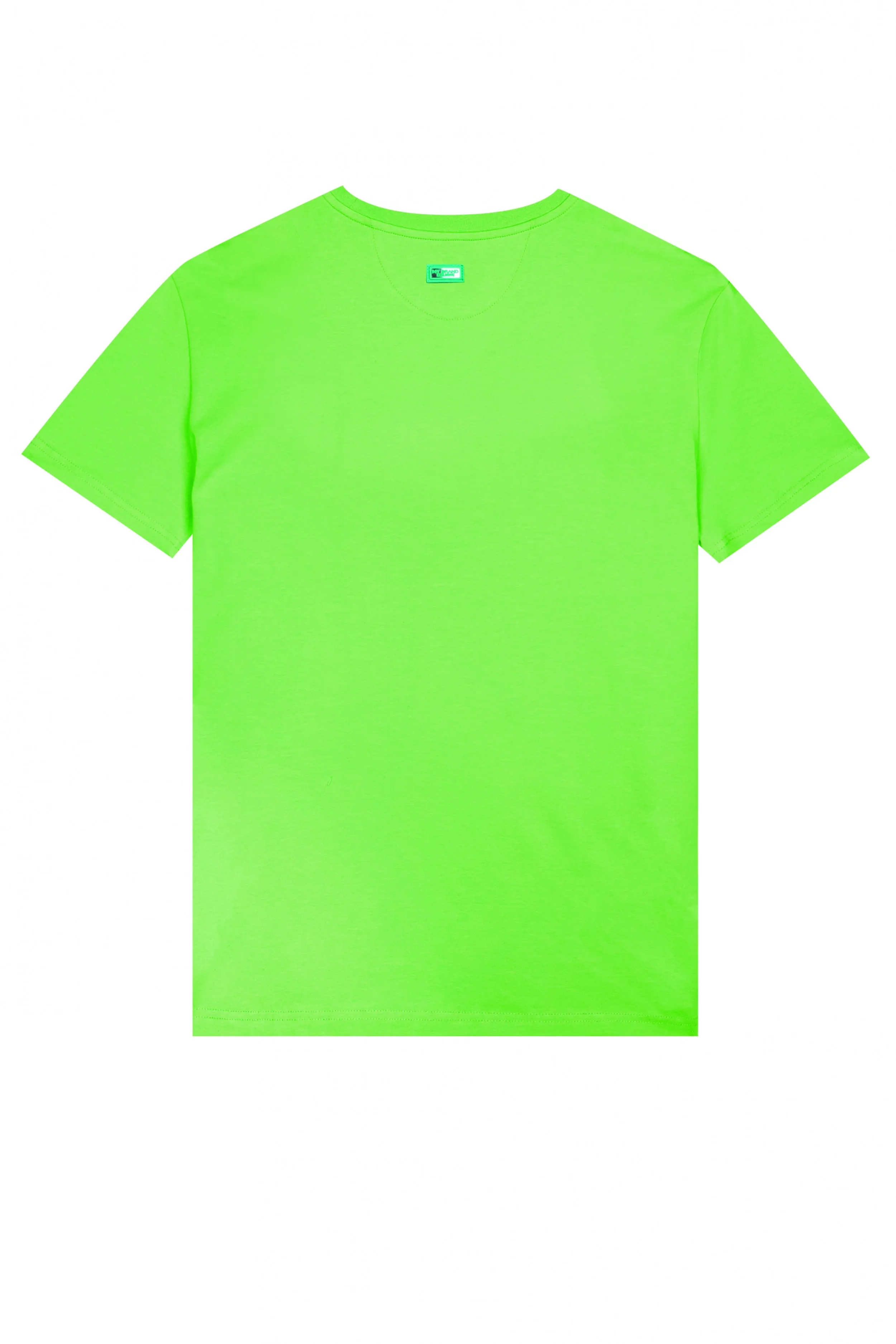 CHEST LOGO NEON T-SHIRT | NEON GREEN