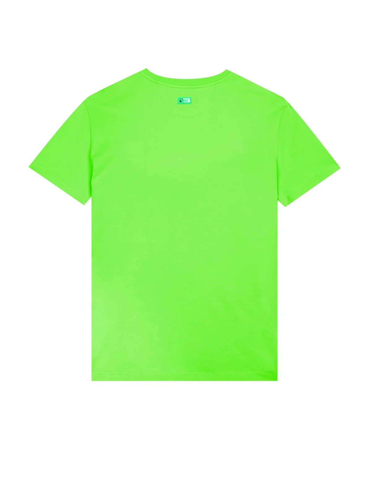 CHEST LOGO NEON T-SHIRT | NEON GREEN