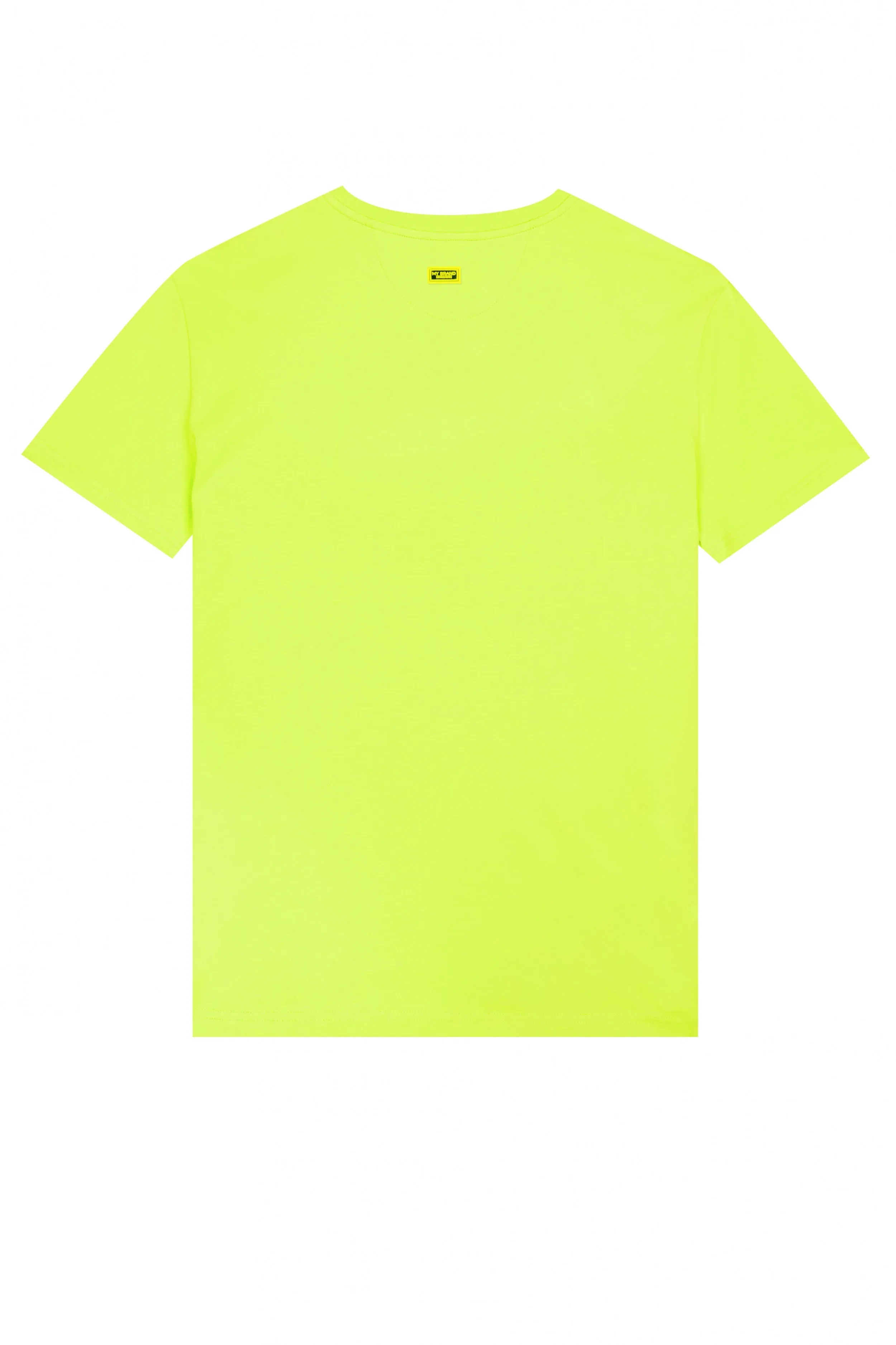 CHEST LOGO NEON T-SHIRT | NEON YELLOW