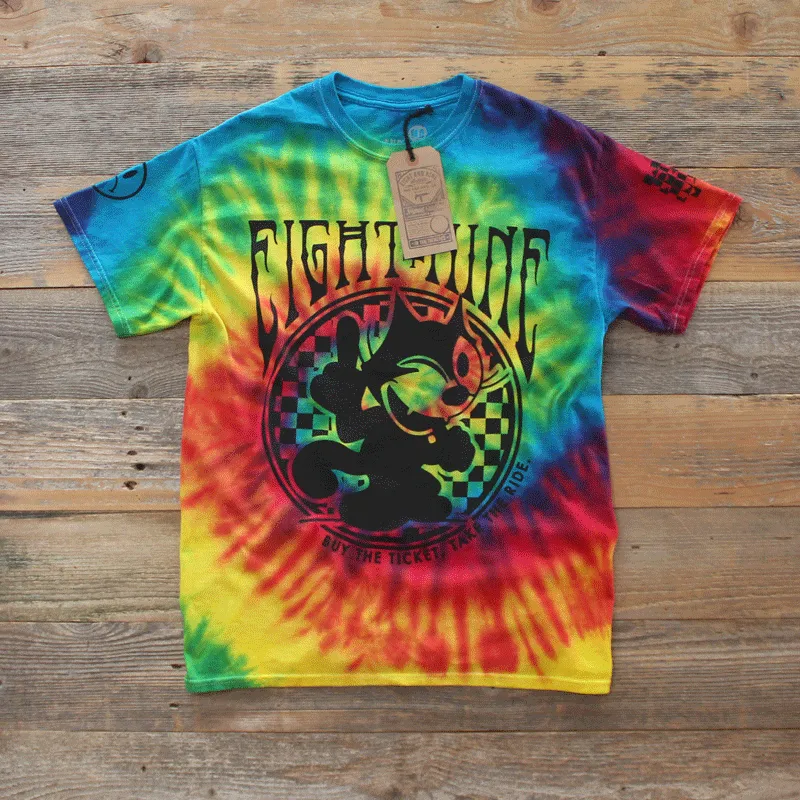 Cid Cat Tie Dye T Shirt