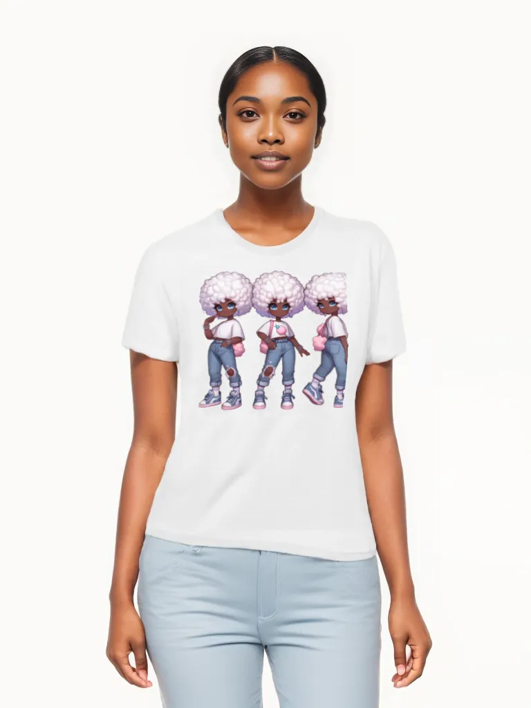 Cotton Candy Stylie Teen's T-shirt