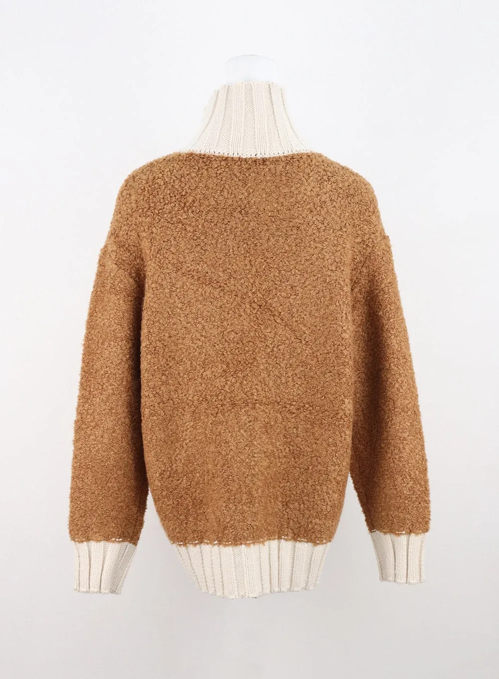 Cozy Oversized Knit Sweater Jacket CN307