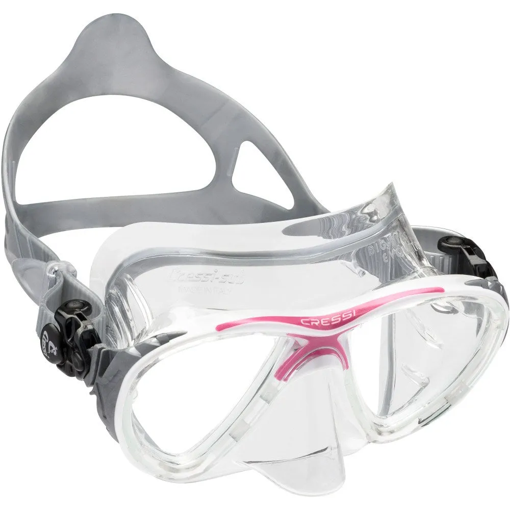 Cressi Big Eyes Evolution Mask / Optional Prescription Lenses