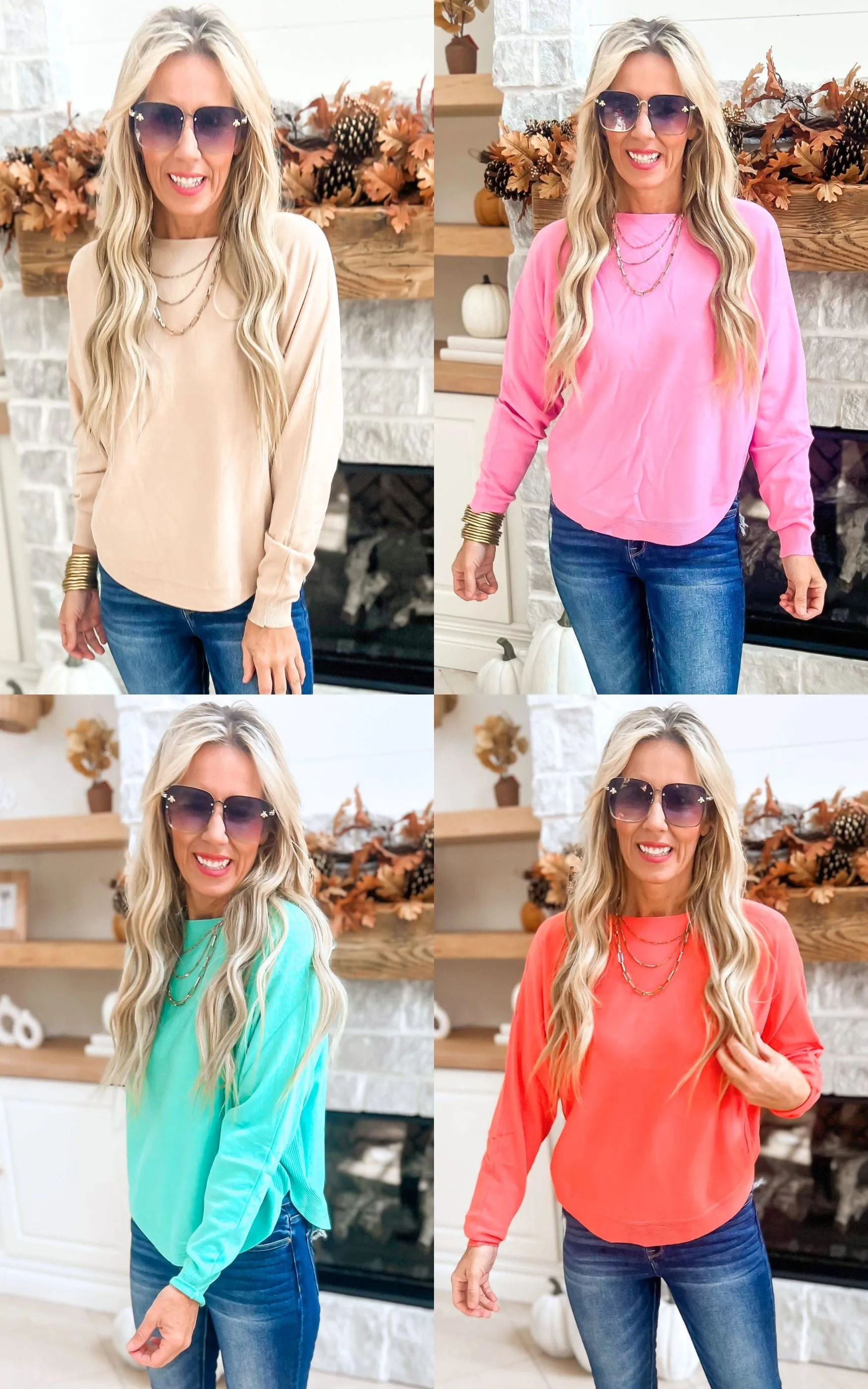 Crop It Like It's Fall Sweater - Final Sale