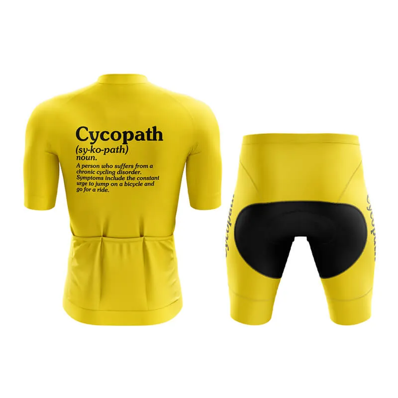 Cycopath Aero Cycling Kit (Yellow)