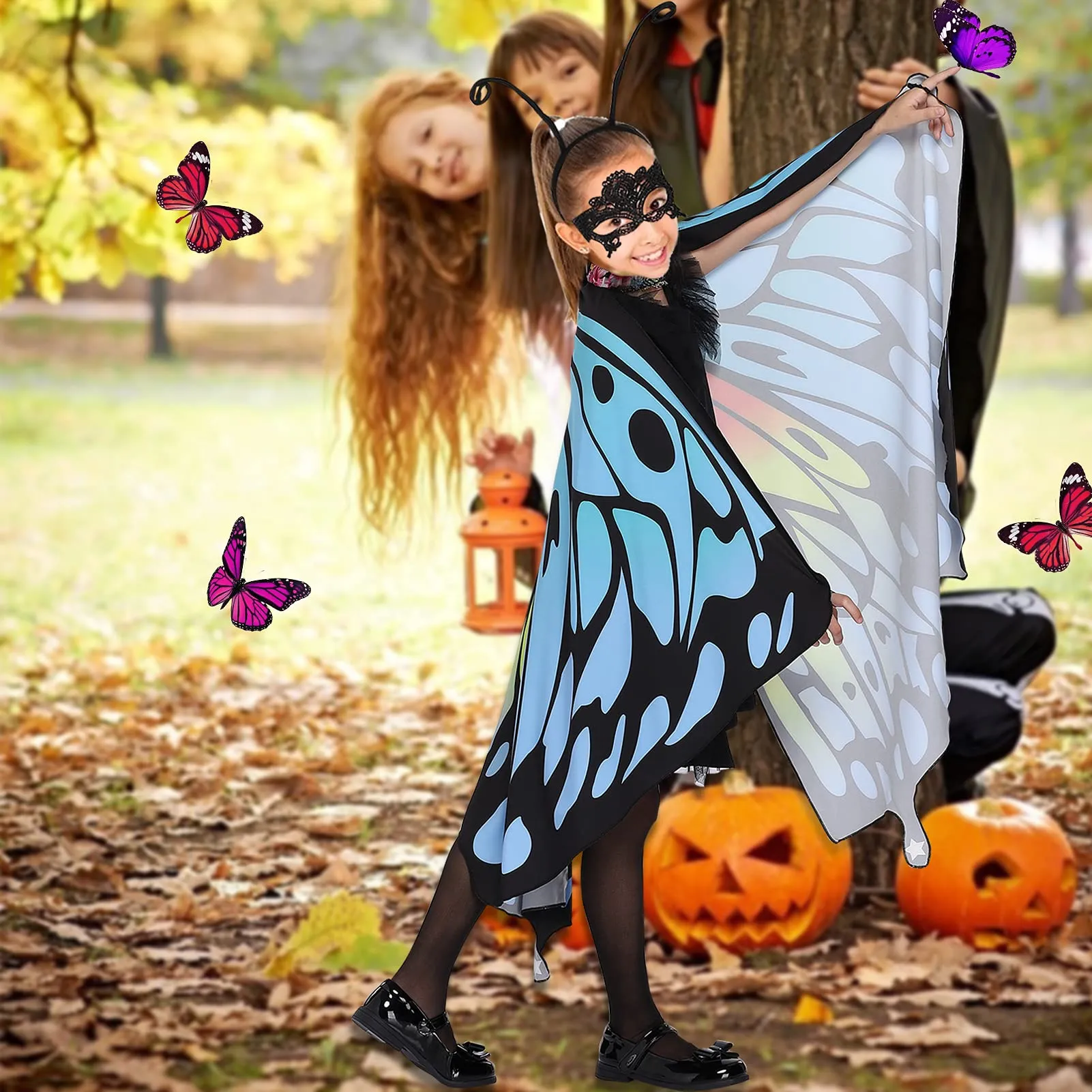 CYNDIE Halloween Butterfly Costumes for Girls