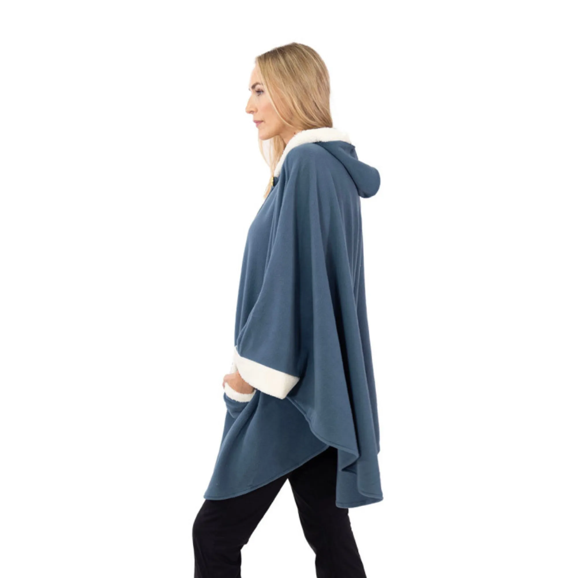 Daisy Sherpa Trimmed Cozy Coat and Glove Set