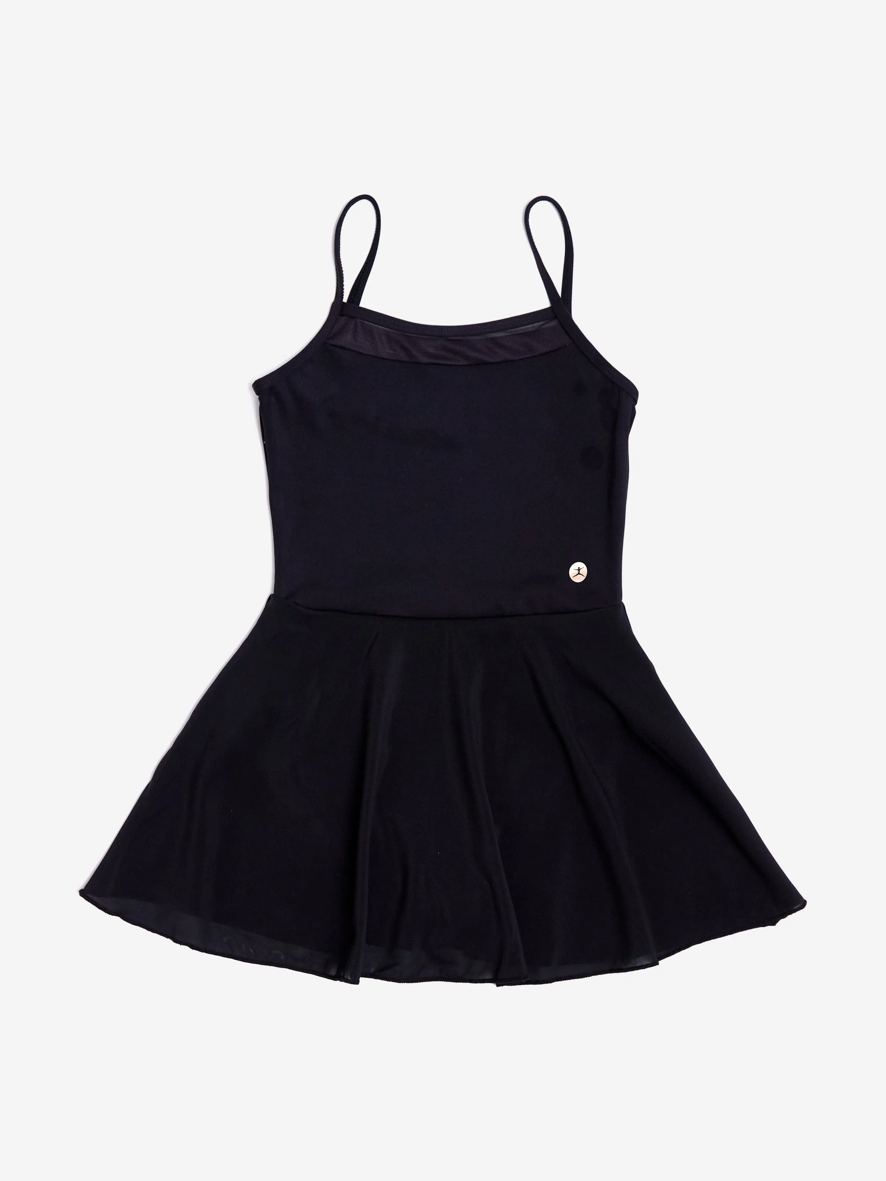 Danskin Girls Plie Leotard With Skirt in Black