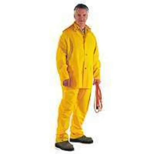 Diamondback SRS3/111-XL Heavy Duty Rainsuits, X-Large, Yellow, 3 Piece