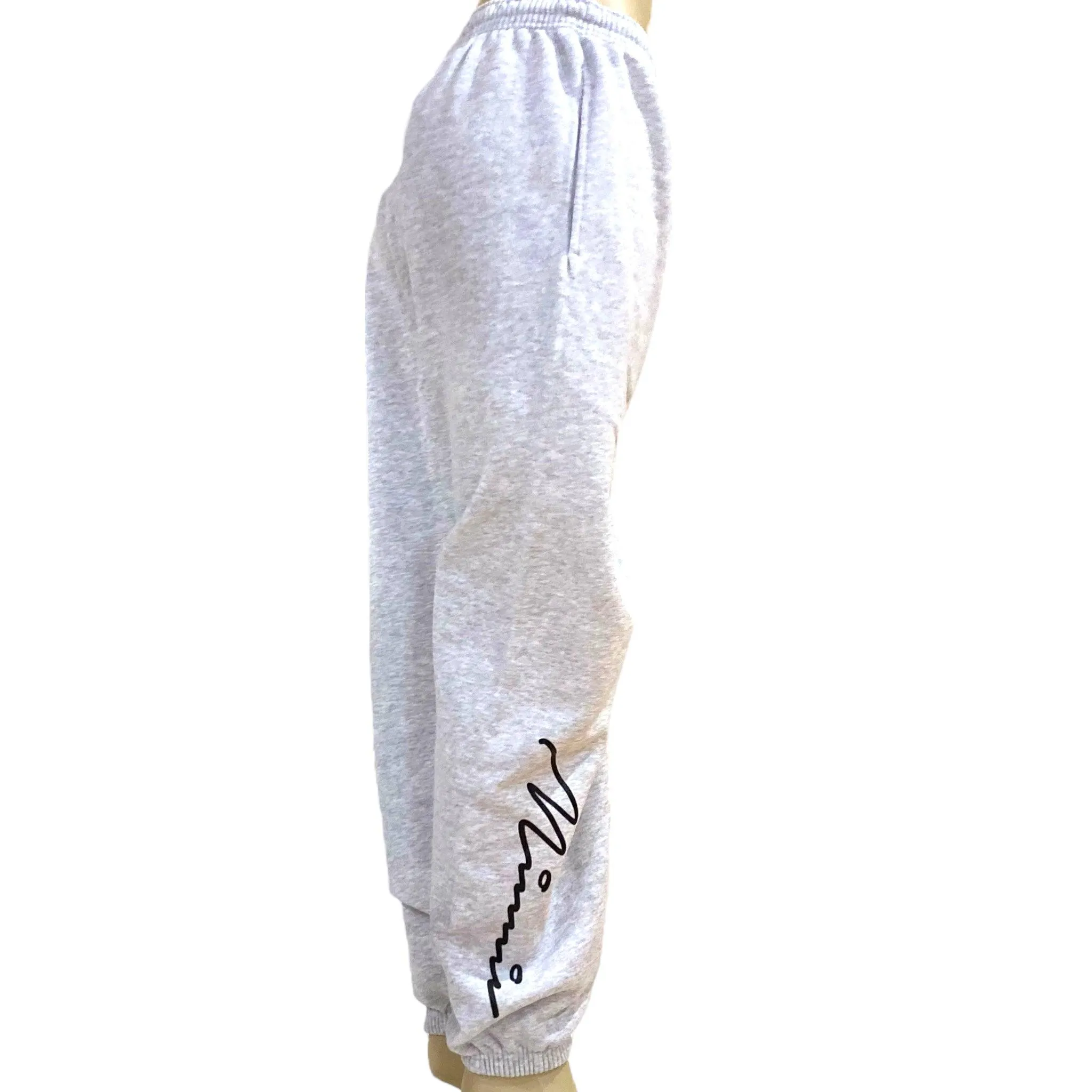 Disney's Gray Graphic Drawstring Jogger Pants