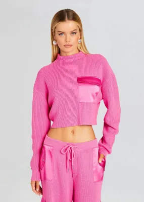 Donna Sweater - Malibu Pink