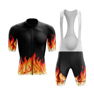 Elemental Fire (Black) Aero Cycling Kit