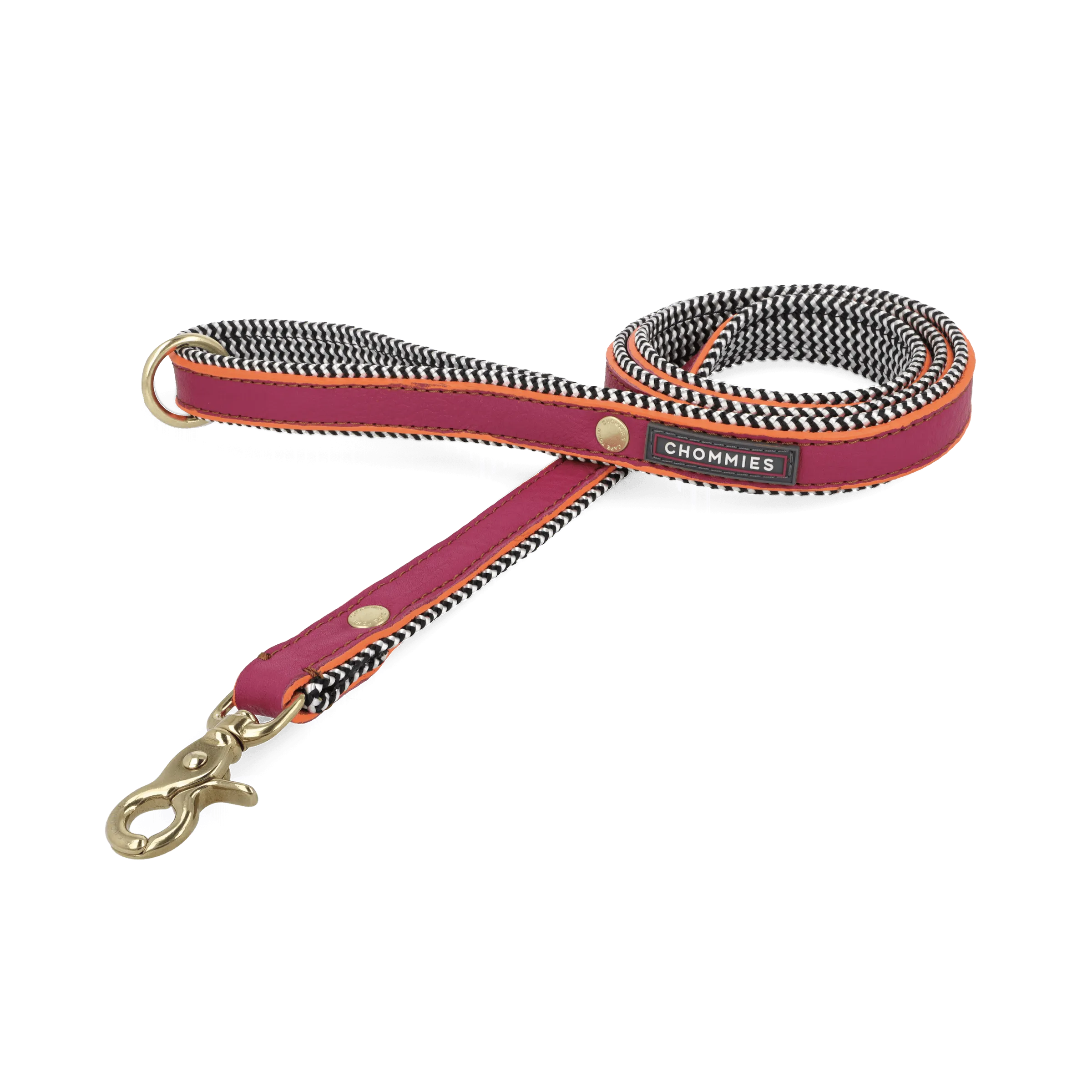 Everyday Leather Dog Leash | Pink Lizzo