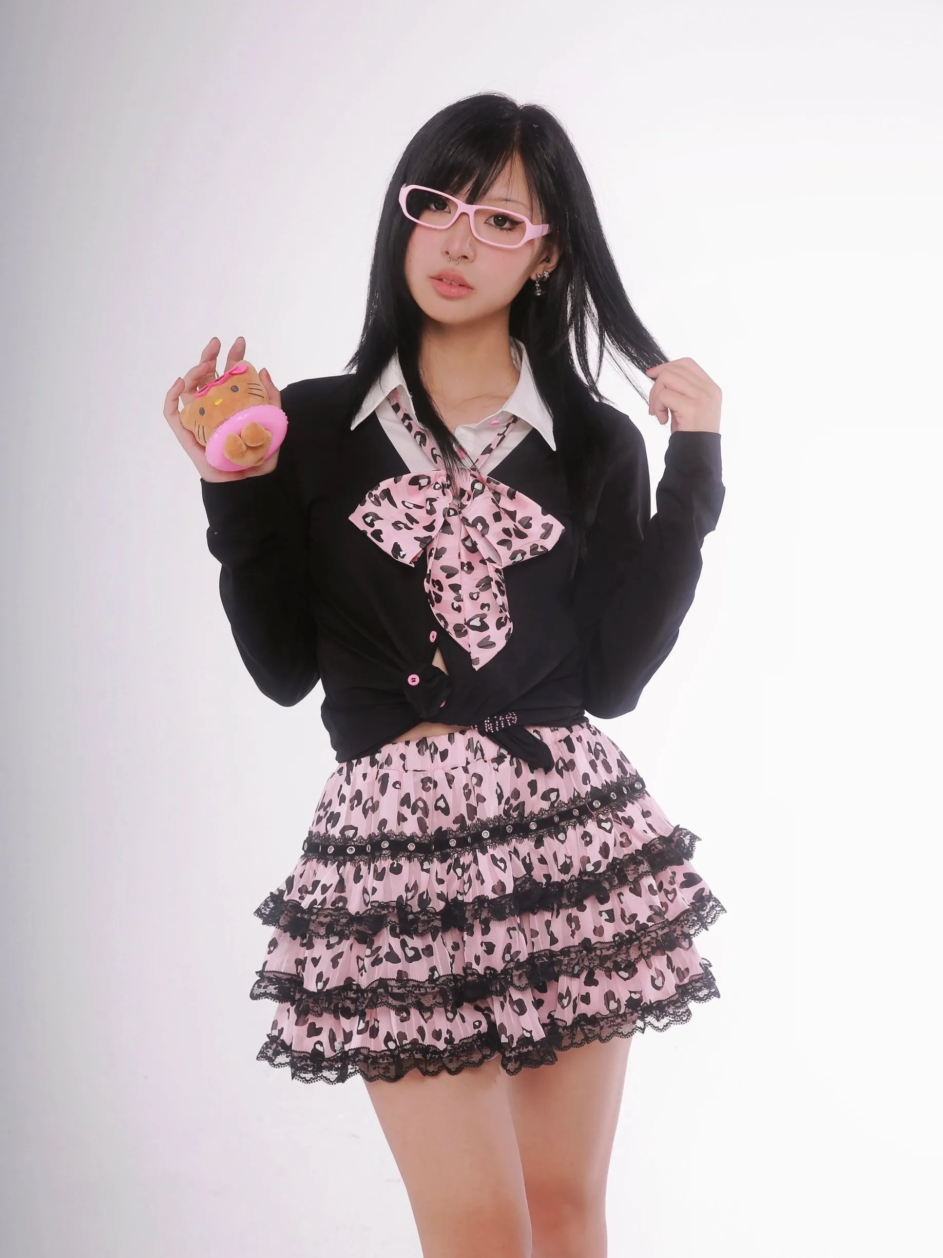 [Evil Tooth] A new era of me - y2k high school girl style JK skirt top and plaid skirt