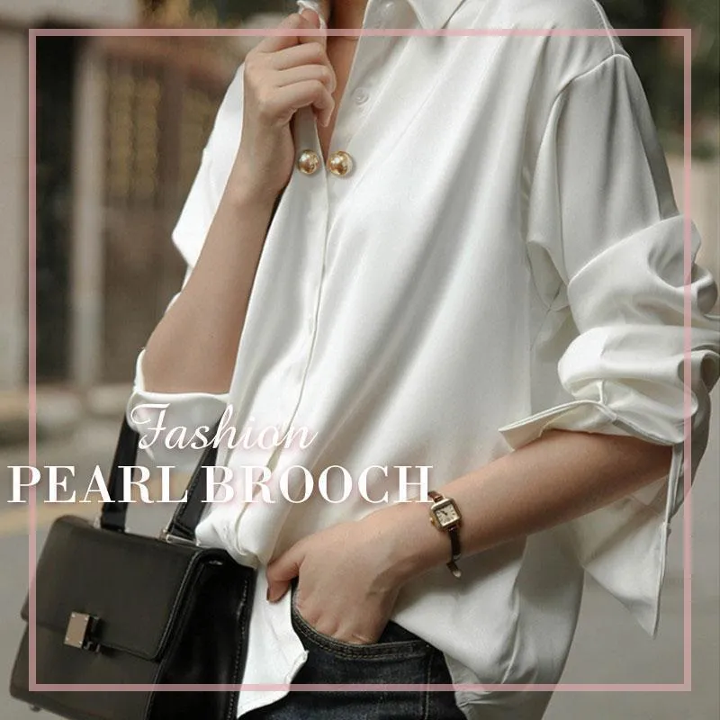 Fashion Pearl Brooch